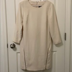 J Crew Cream Dress
